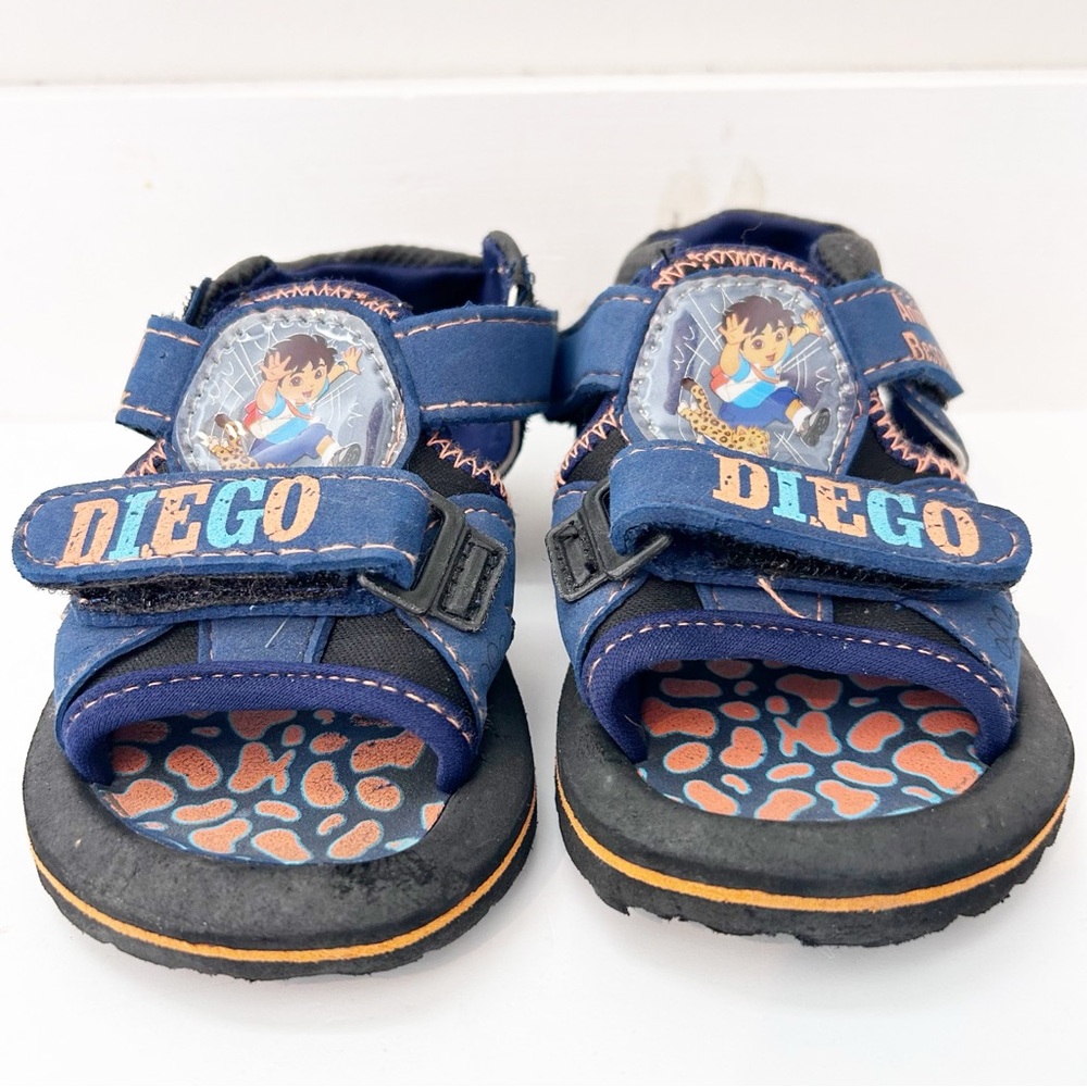 Vintage Nickelodeon Go Diego Go Size 9 Kids Sandals Animal Rescuer 2007